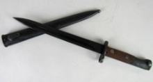 Vintage Yugoslavian Yugo 44 Mauser Bayonet & Scabbard Matching #s