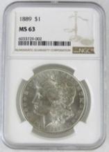 1889 Morgan Silver Dollar NGC MS63