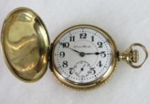 Antique Hampden New Railway 17J Pocket Watch Size 18