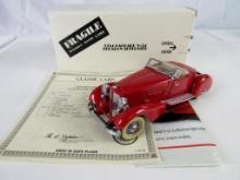 Danbury Mint 1:24 1934 Packard V-12 Lebaron Speedster w/Title & Original Box