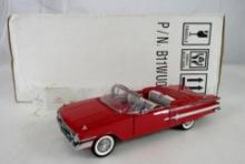 Franklin Mint 1:24 1960 Chevy Impala Convertible Red