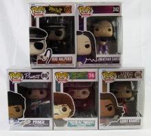 Excellent Lot (5) Funko Pop Figures MIB. Prince Lenny Kravitz ++