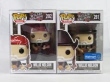 Lot (2) Funko Pop Rock Willie Nelson Figures w/ Walmart Exclusive MIB