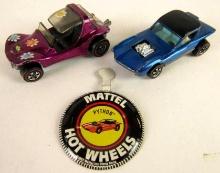 Lot (2) Vintage 1960's Hot Wheels Redline Python & Sand Crab