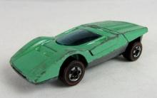 Vintage 1973 Hot Wheels Redline Enamel Ferrari 512-S Lime Green - Hong Kong