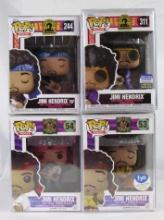 Excellent Lot (4) Funko Pop Rock Jimi Hendrix Figures w/ FYE Exclusive & More MIB