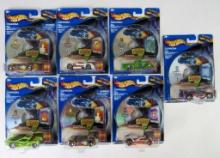 Set (6) Hot Wheels Planet.com CD-Rom Cars + 1 Variation