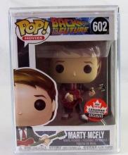 Rare Funko Pop #602 Back to the Future Marty McFly 2018 Canadian Convention Exclusive MIB