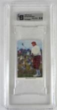 Rare 1986 Fax Pax Payne Stewart Golf "PRE" Rookie Card Sealed in Pack GAI 9.5