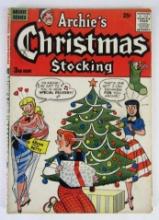 Archies Christmas Stocking #3 (1956) Golden Age GGA Betty & Veronica