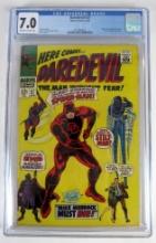 Daredevil #27 (1967) Silver Age Spider-Man/ Nice CGC 7.0