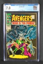 Avengers #49 (1968) Silver Age 1st Appearance Typhon CGC 7.0