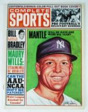 Complete Sports Magazine Vol. 1 #2 (1965) Mickey Mantle Cover