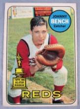 1969 Topps #95 Johnny Bench 2nd Year Card