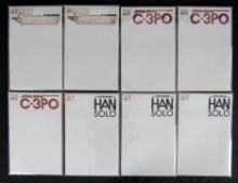 Lot (8) Marvel Star Wars Blank Sketch Variant Covers- Han Solo, C-3PO, Poe Dameron