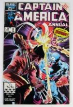 Captain America Annual #6 (1986) Classic Zeck Cover vs. Wolverine