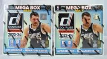 Lot (2) 2023-2024 Panini Donruss Basketball Sealed Mega Boxes- Victor Wembanyama RC Year!