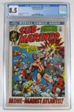 Sub-Mariner #56 (1972) Bronze Age "Alone Against Atlantis" Beautiful CGC 8.5