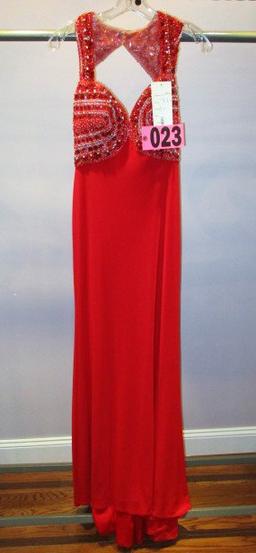 Tony Bowls Paris 115754, Sz 2, Prom, Red, retail $498