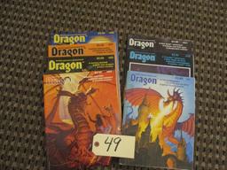 Dragon Magazines- #49,59,61,64,65,67,68