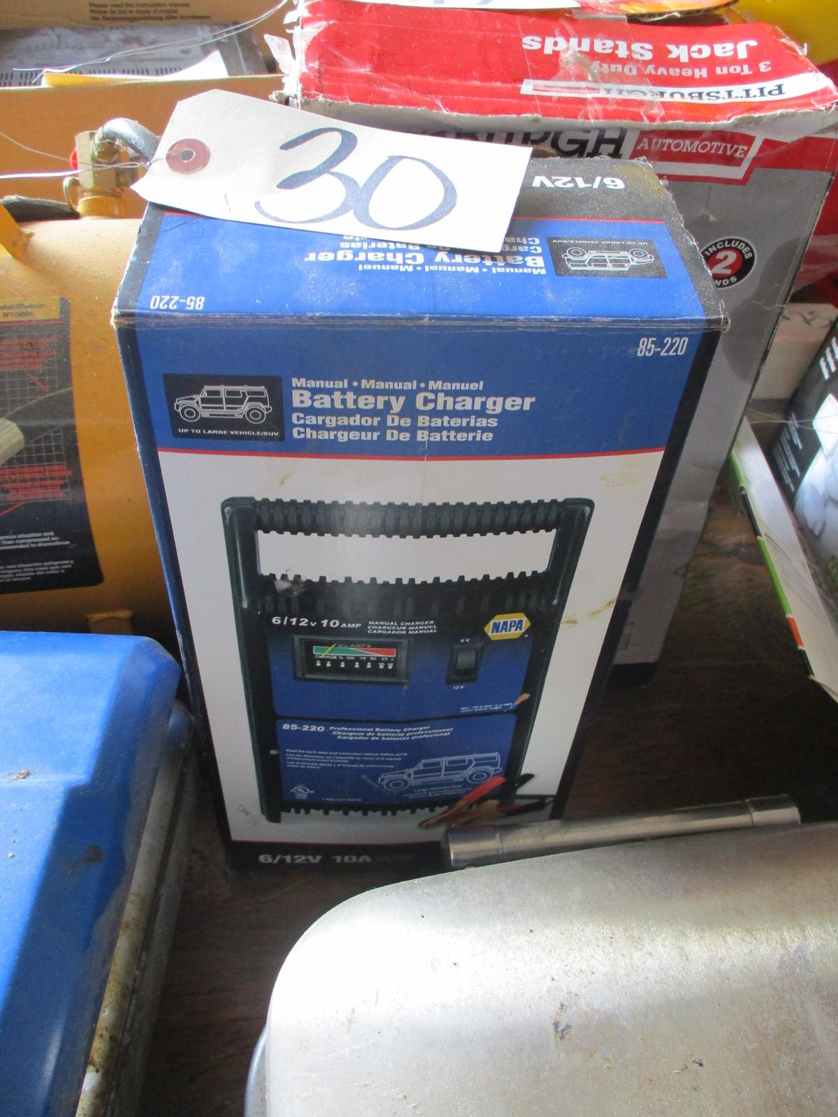 Napa manual abttery charger