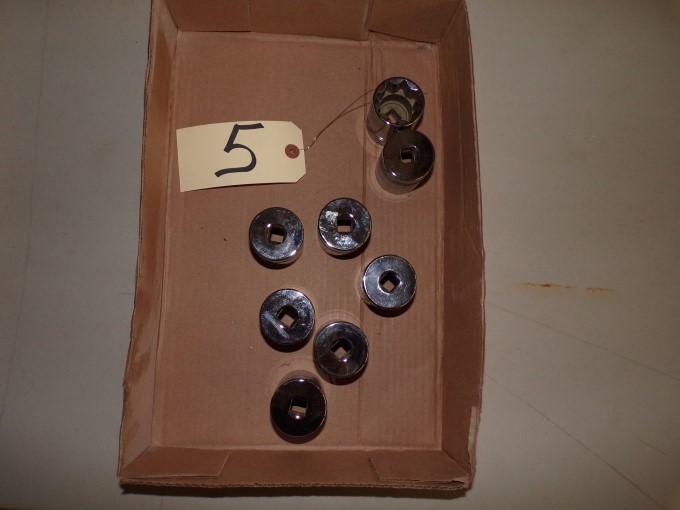 Assorted new Williams 1 1/8" sockets