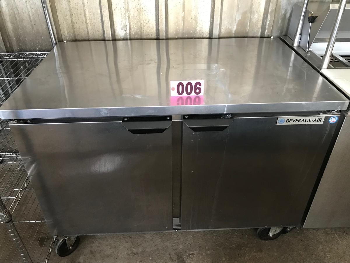 Beverage Air SS cooler, 4'x2.5'x3'h, Model WTR48A