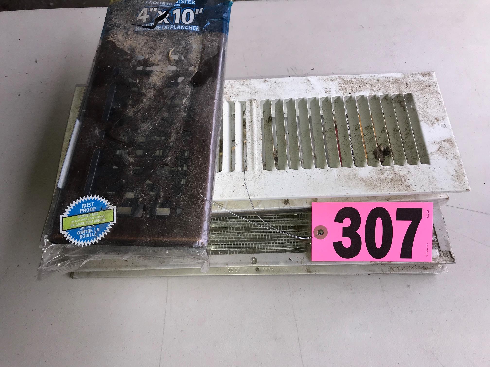 Lot of floor registers & vents