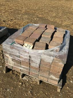 Pallet of 5.5" x 5.5" pavers