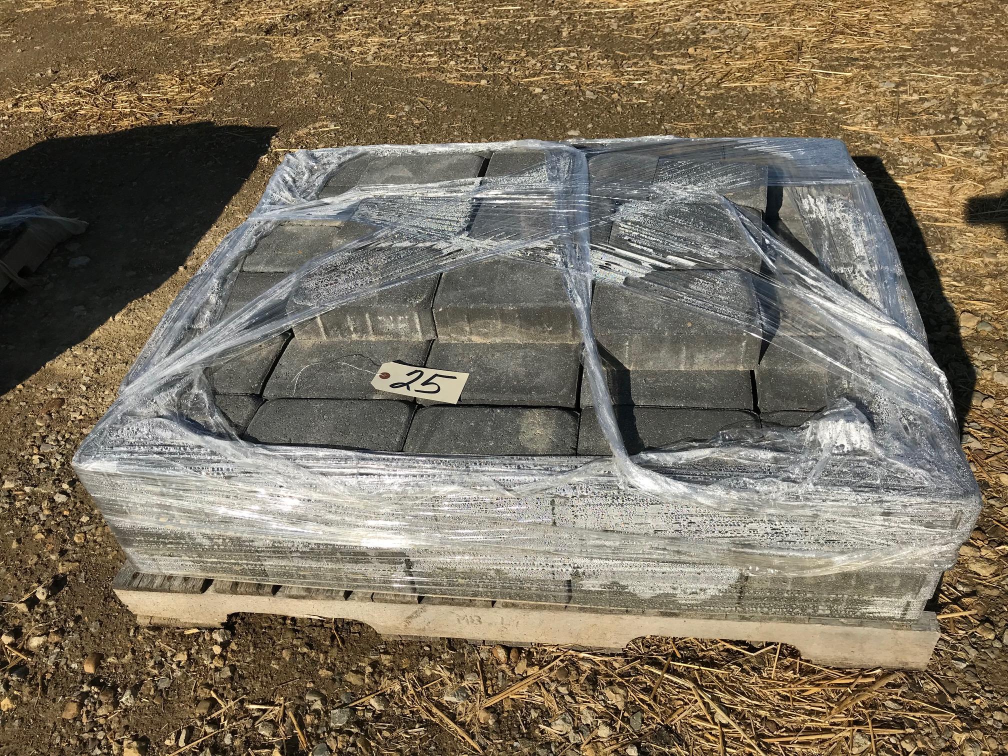 Pallet of 8" x 5.5" pavers