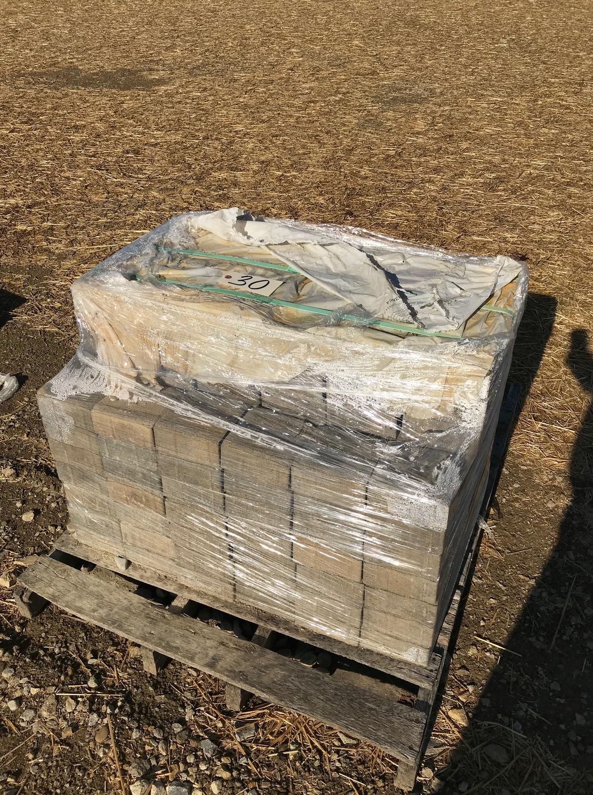 Pallet of 5.5" x 5.5" pavers