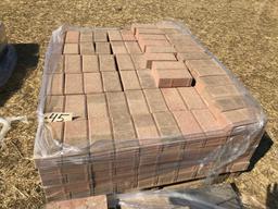 Pallet of 8" x 4" pavers