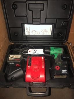 Snap On cordless impact wrench kit