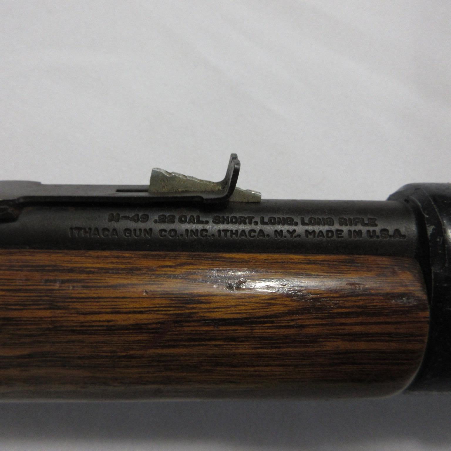 Ithaca 22 short/long lever action rifle