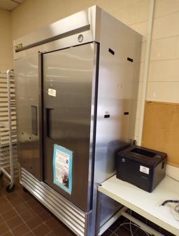 True Refrigerator commercial fridge, Model: T-49; SN: 6518138, 1/2HP, 115V, 60hz, 1PH, 9.1 amps;