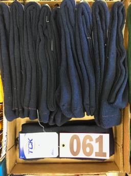 (10) Adult large navy socks