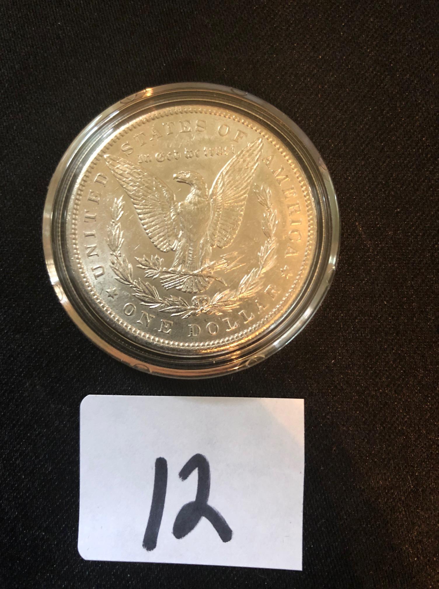 1900 Morgan silver dollar