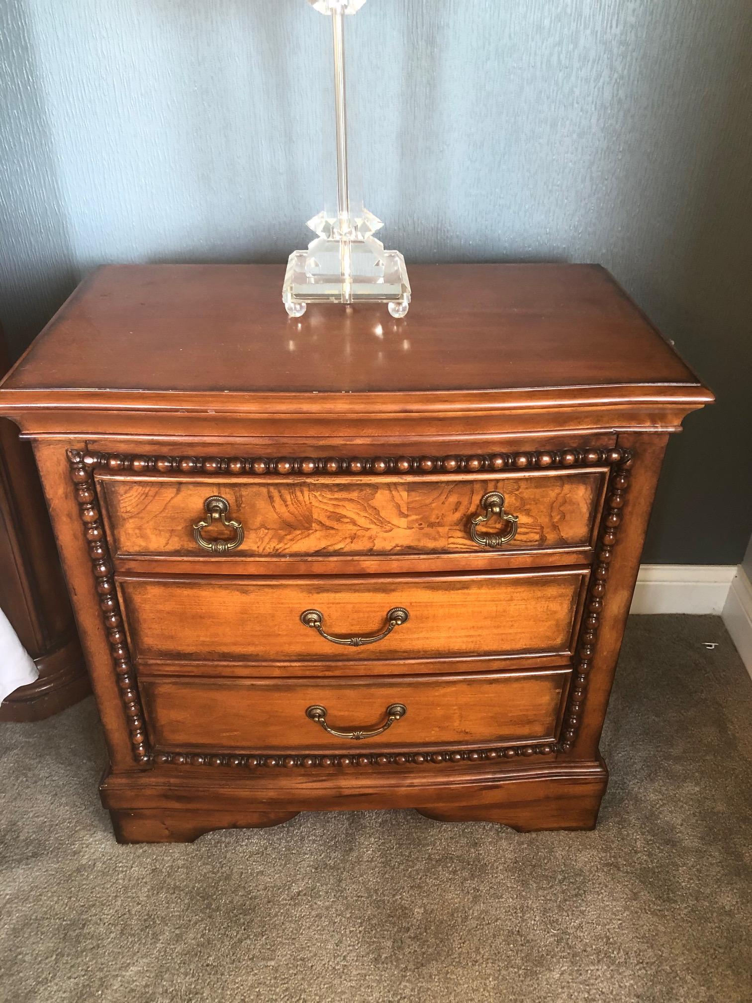 (2) Matching night stands  - NO SHIPPING NO SHIPPING