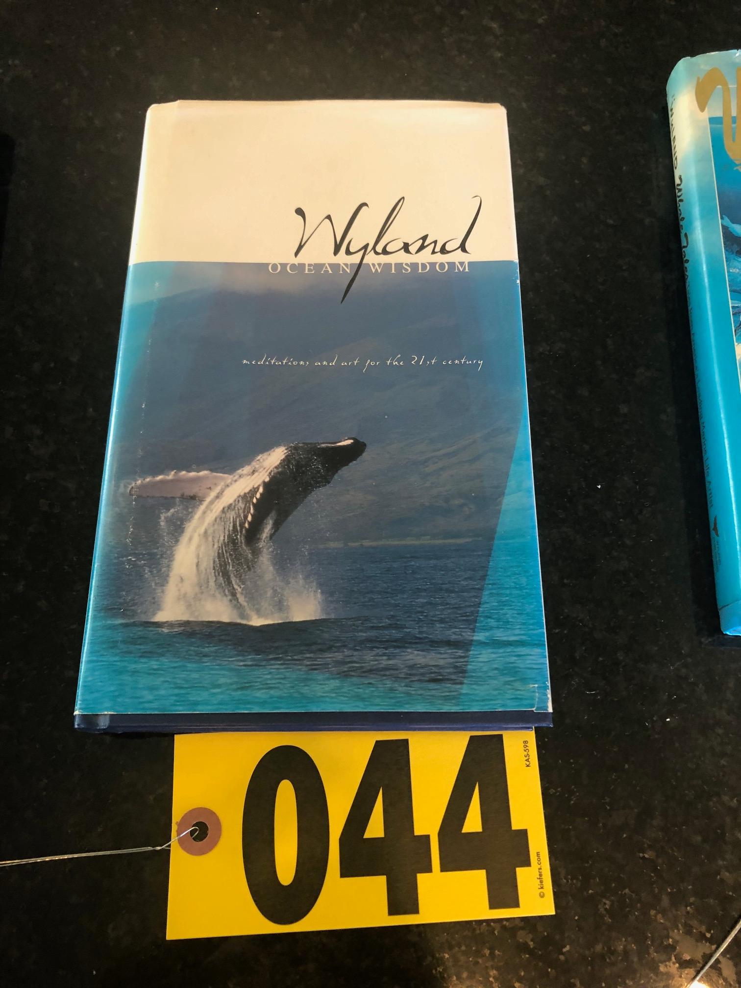 Wyland Ocean Wisdom, artist signed book  - NO SHIPPING NO SHIPPING