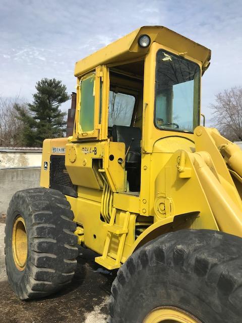 JD 644B Wheel loader w/ Large Cap 4 yard bucket, 6029 hrs on meter (not gua