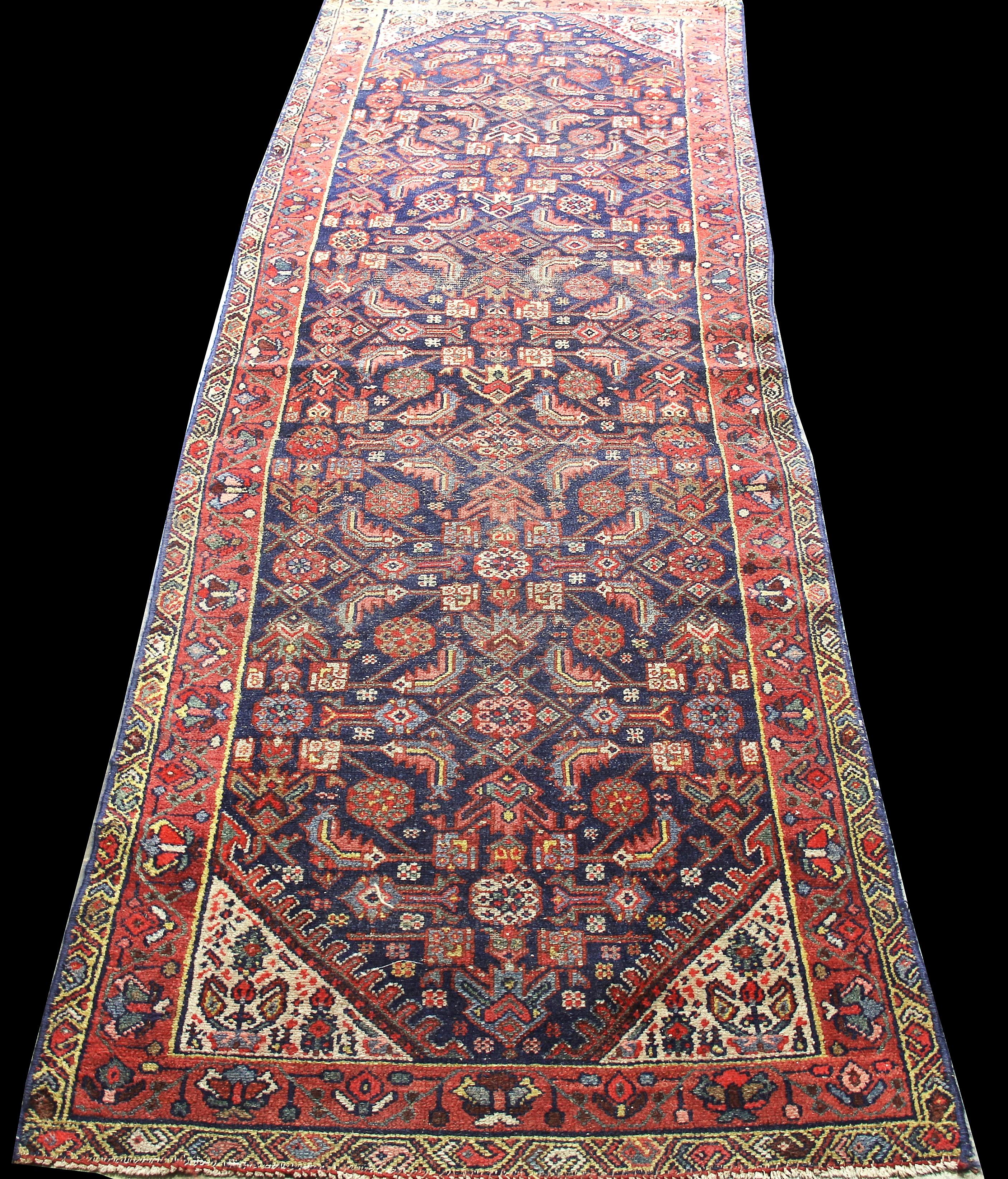 HAND KNOTTED PERISAN RUNNER