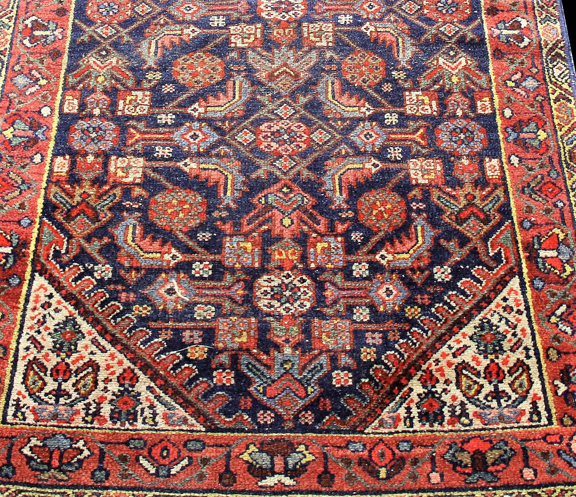 HAND KNOTTED PERISAN RUNNER