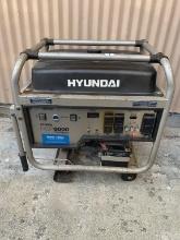 HYUNDAI 9000 WATT COMMERCIAL GENERATOR ELC START