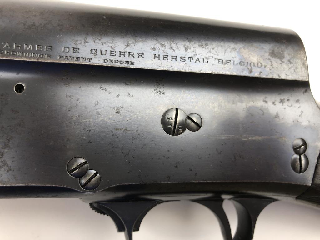 PRE-WWI FN BROWNING A5 SHOTGUN 16 GA. w/2 BARRELS