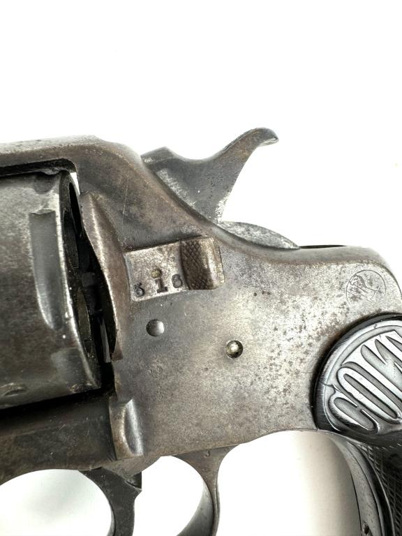 COLT DA .38 REVOLVER 4.5" BARREL MFG. 1906