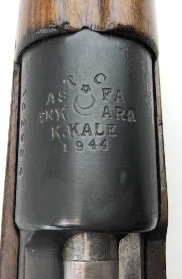 K.KALE TURKISH MAUSER M1938 ANKARA 1944 RIFLE 8MM