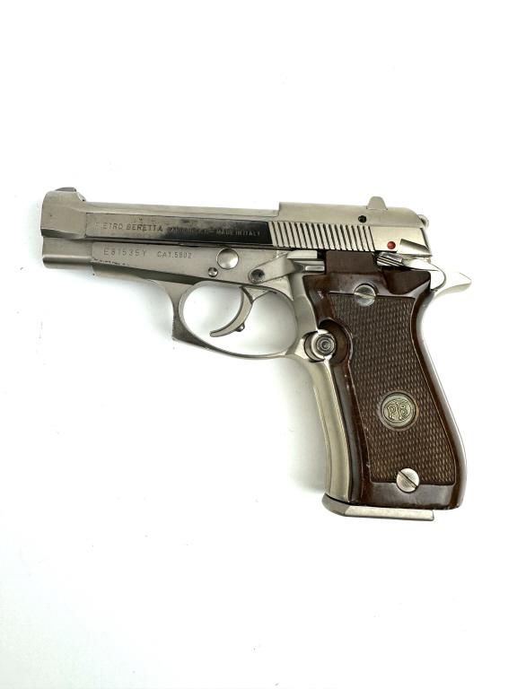 BERETTA MODEL 84 CHEETAH .380 ACP PISTOL NICKEL