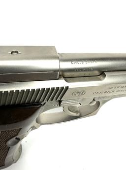 BERETTA MODEL 84 CHEETAH .380 ACP PISTOL NICKEL