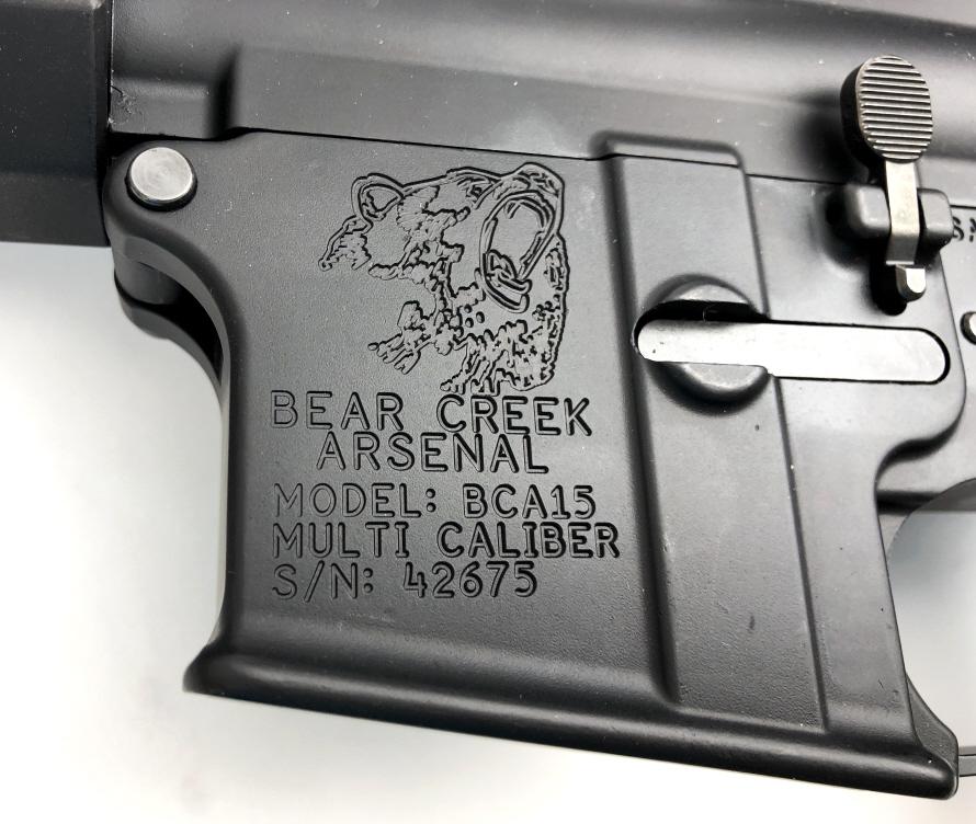 UNFIRED BEAR CREEK ARSENAL BCA15 AR-15 RIFLE 5.56