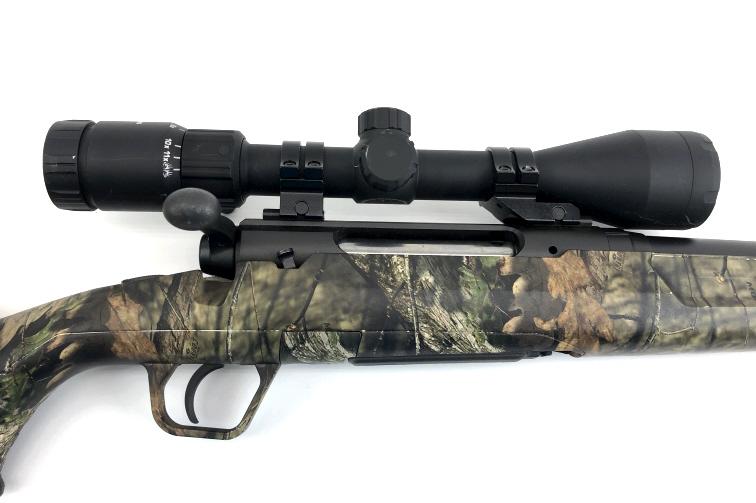 SAVAGE AXIS 7MM-08 REM. BOLT CAMO RIFLE WITH SCOPE